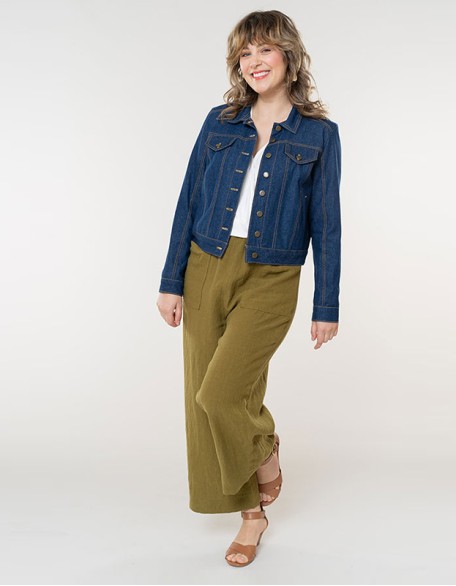 Costume pantalon en jean pour des looks polyvalents